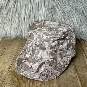 Carhartt Women's Hendrie Military Cap  Sweatband Closure Hat - NEW